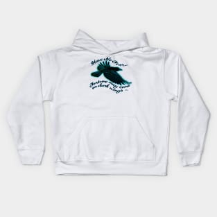 Dark Wings Kids Hoodie